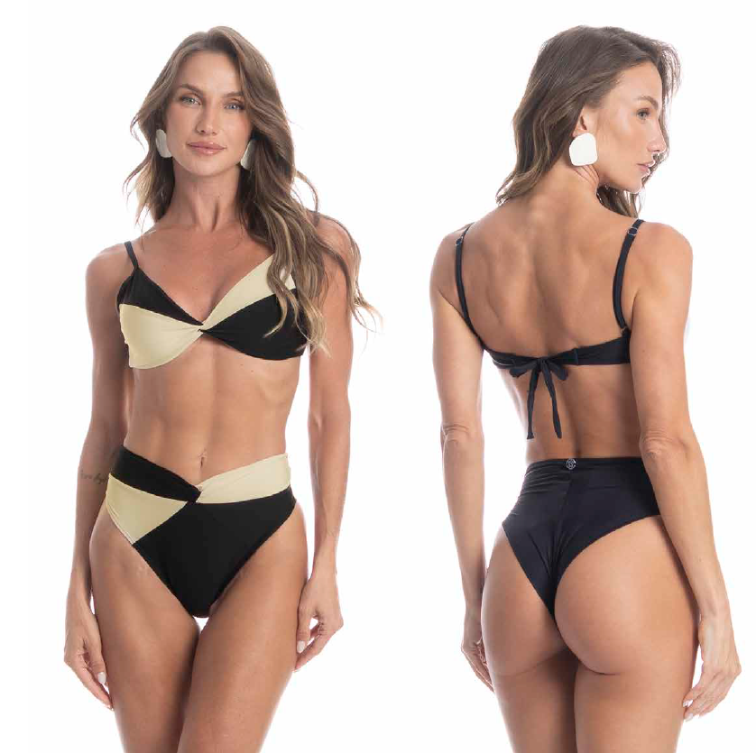 Biquini fluity duomare bicolor - ref: 8620E - R$ 399,90 em 6x de R$ 66,65