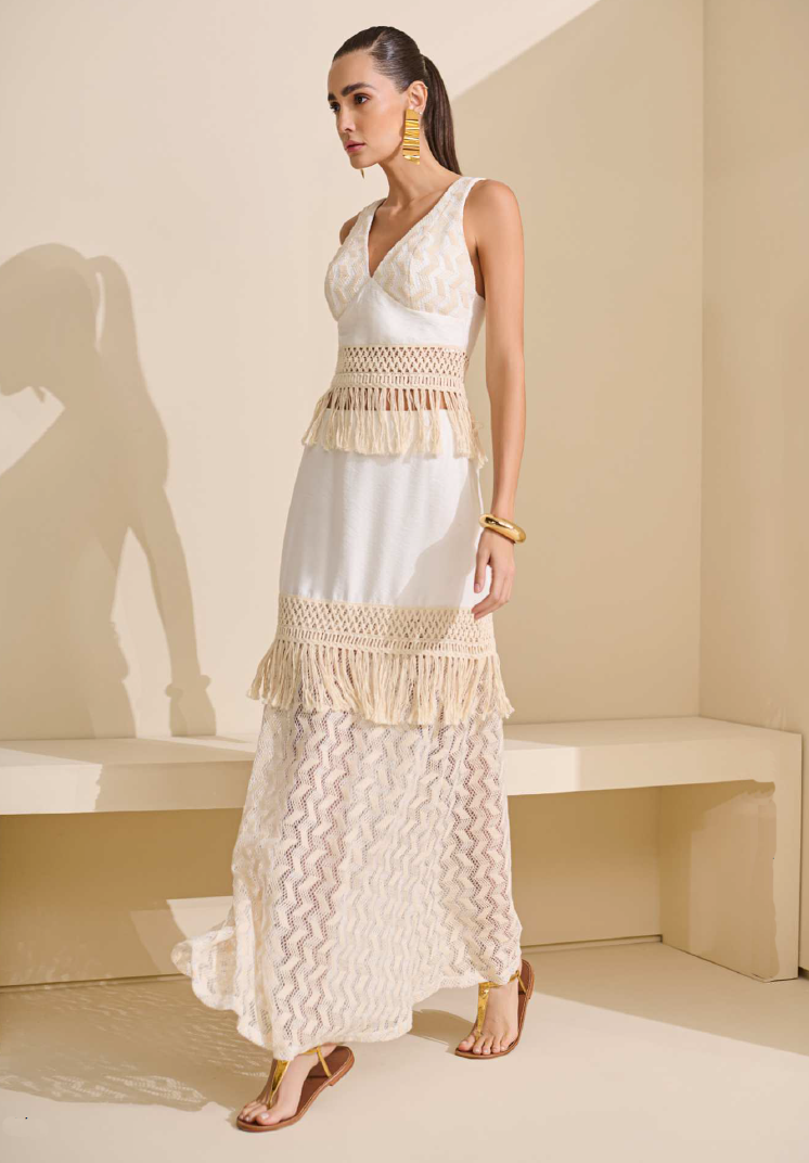    Blusa algodão cropped com franjas - ref: 34772540 - R$ 279,90 em 6x de R$ 46,65