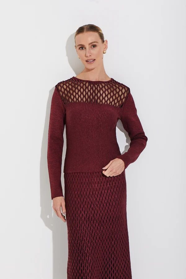 Blusa Linha Com Transparência Viviane Furrier - Ref 215000 - R$ 689,90   (2)