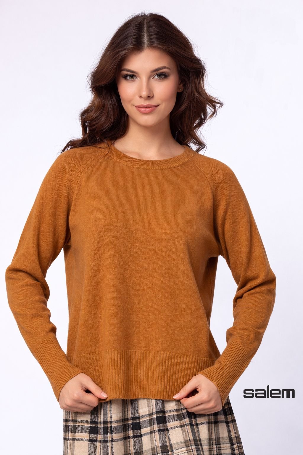 Blusa tricot detalhe na manga - ref: 86840 - R$ 219,90 em 6x de R$ 36,65