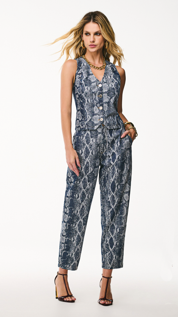 Calça jeans piton - ref: 35111013 - R$ 459,90 em 6x de R$ 76,65