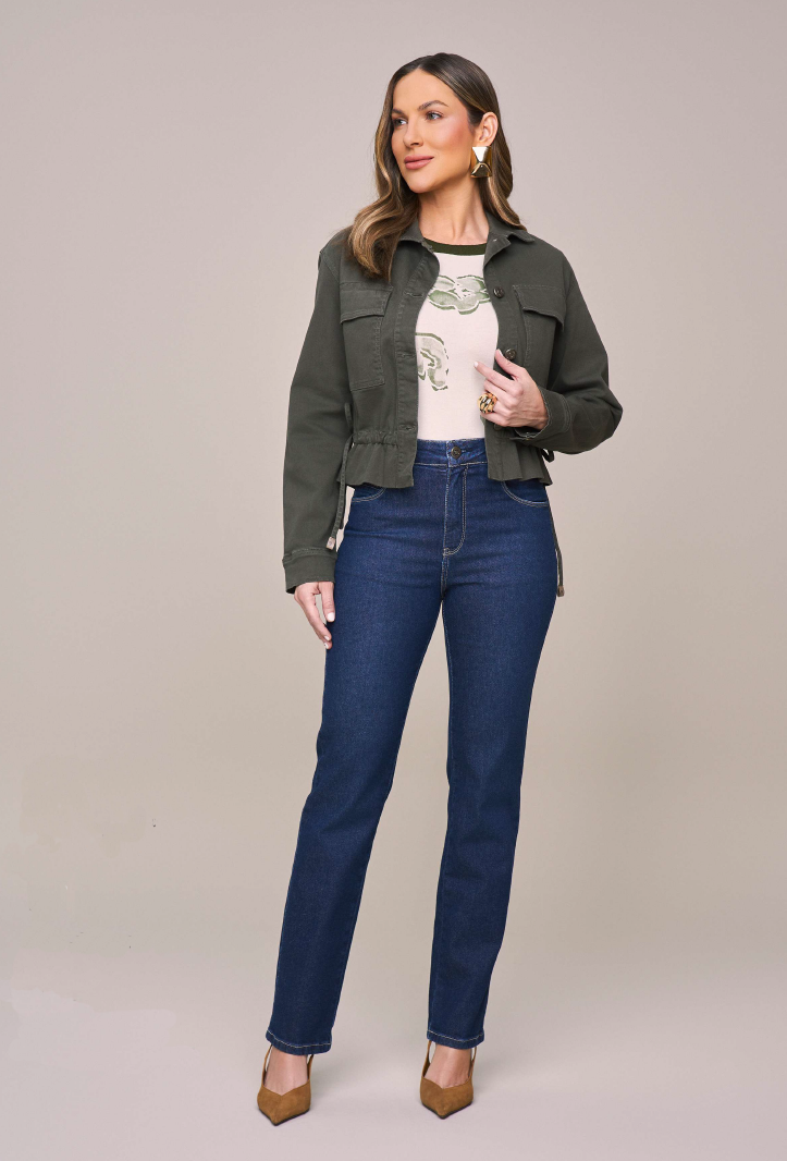 Calça jeans reta Scalon - ref: 142841 - R$ 559,90 em 6x de R$ 93,31