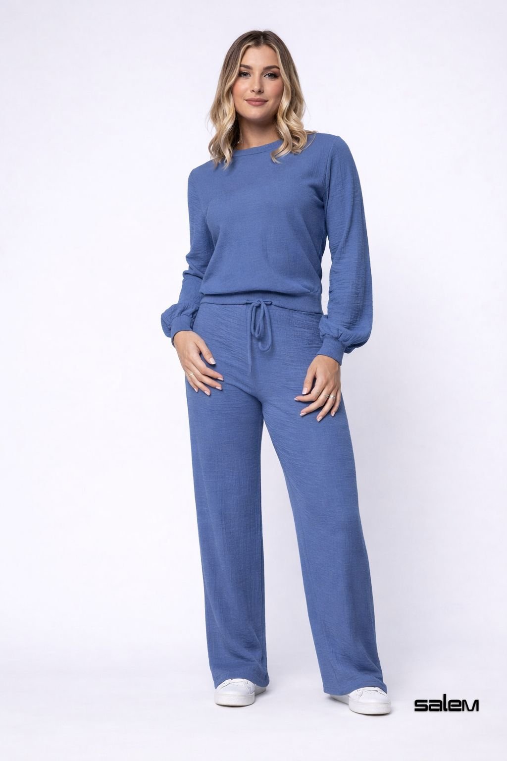 Calça tricot jacquard - ref: 86682 - R$ 279,90 em 6x de R$ 46,65