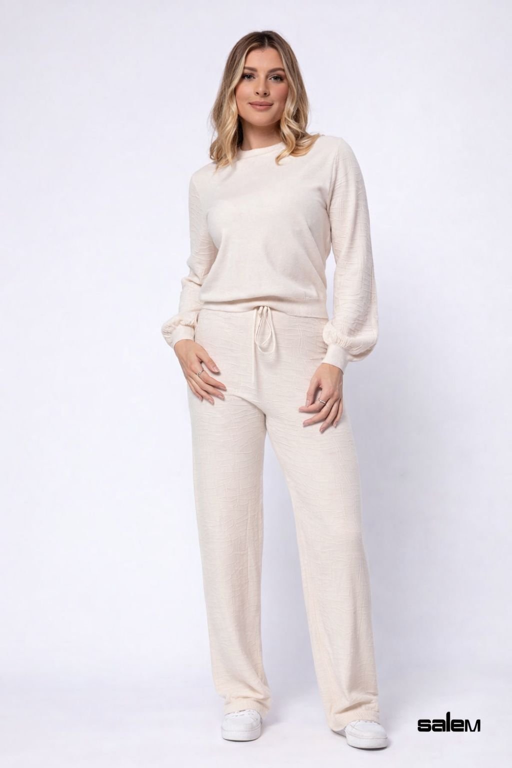 Calça tricot jacquard - ref: 86682 - R$ 279,90 em 6x de R$ 46,65
