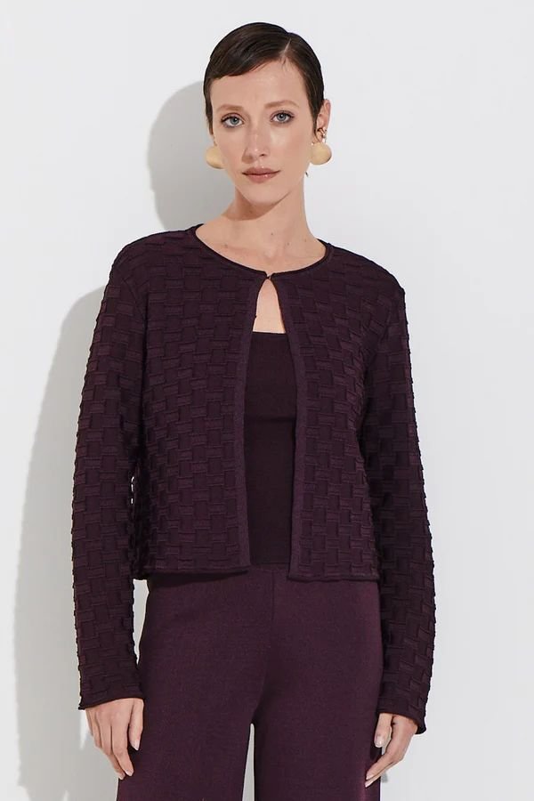 Casaqueto tricot Viviane Furrier - ref: 217870 - R$ 799,90 em 6x de R$ 133,32