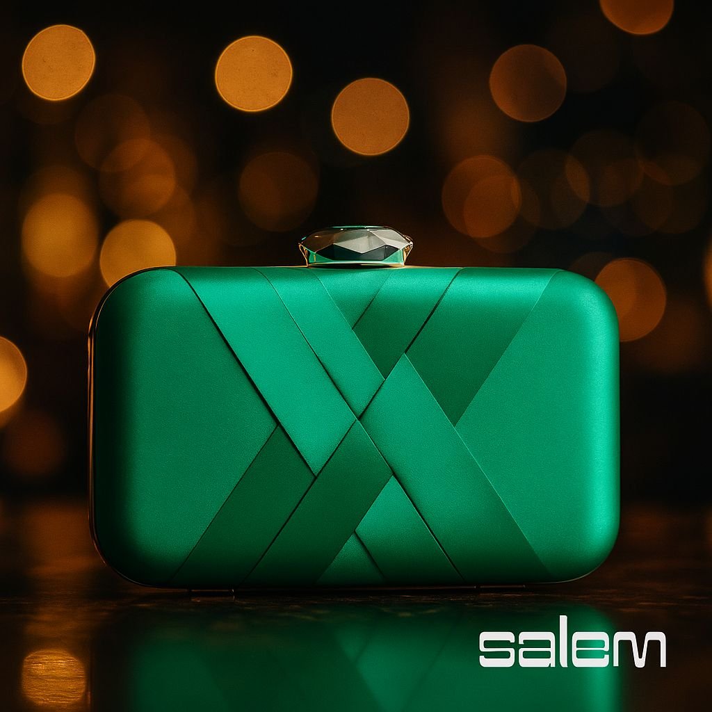 Clutch cetim com trama - ref: XS232 - R$ 329,90 em 6x de R$ 54,98