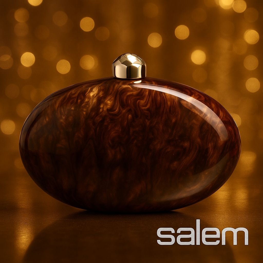 Clutch oval madrepérola - ref: CF10097 - R$ 459,90 em 6x de R$ 76,65