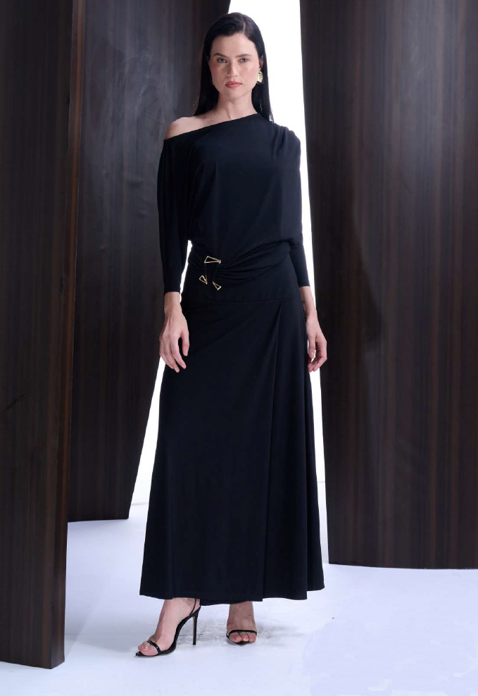 Saia malha evasê Alphorria - ref: 199501 - R$ 899,90 em 6x de R$ 149,98  