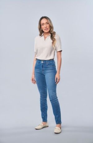 Calça jeans com elástico Scalon - Ref: 145818 - R$ 599,90 em 6x de R$ 99,98