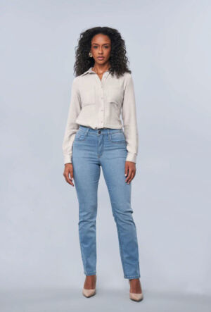 Calça jeans reta Scalon - ref: 142136 - R$ 499,90 em 6x de R$ 83,32