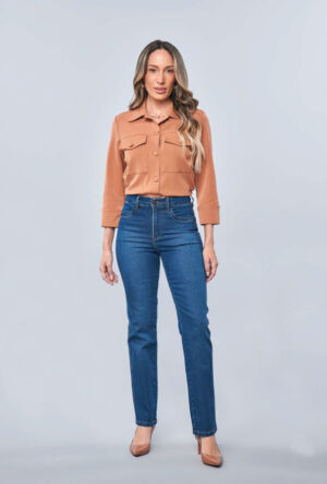 Calça jeans reta Scalon - ref: 142705 - R$ 499,90 em 6x de R$ 83,32